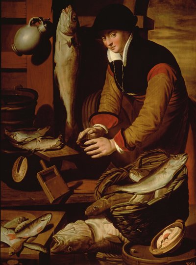 Fiskeselgeren av Pieter Aertsen
